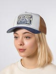Бейсболка STETSON арт. 7761174 TRUCKER CAP HEAVY DUTY (синий / серый)